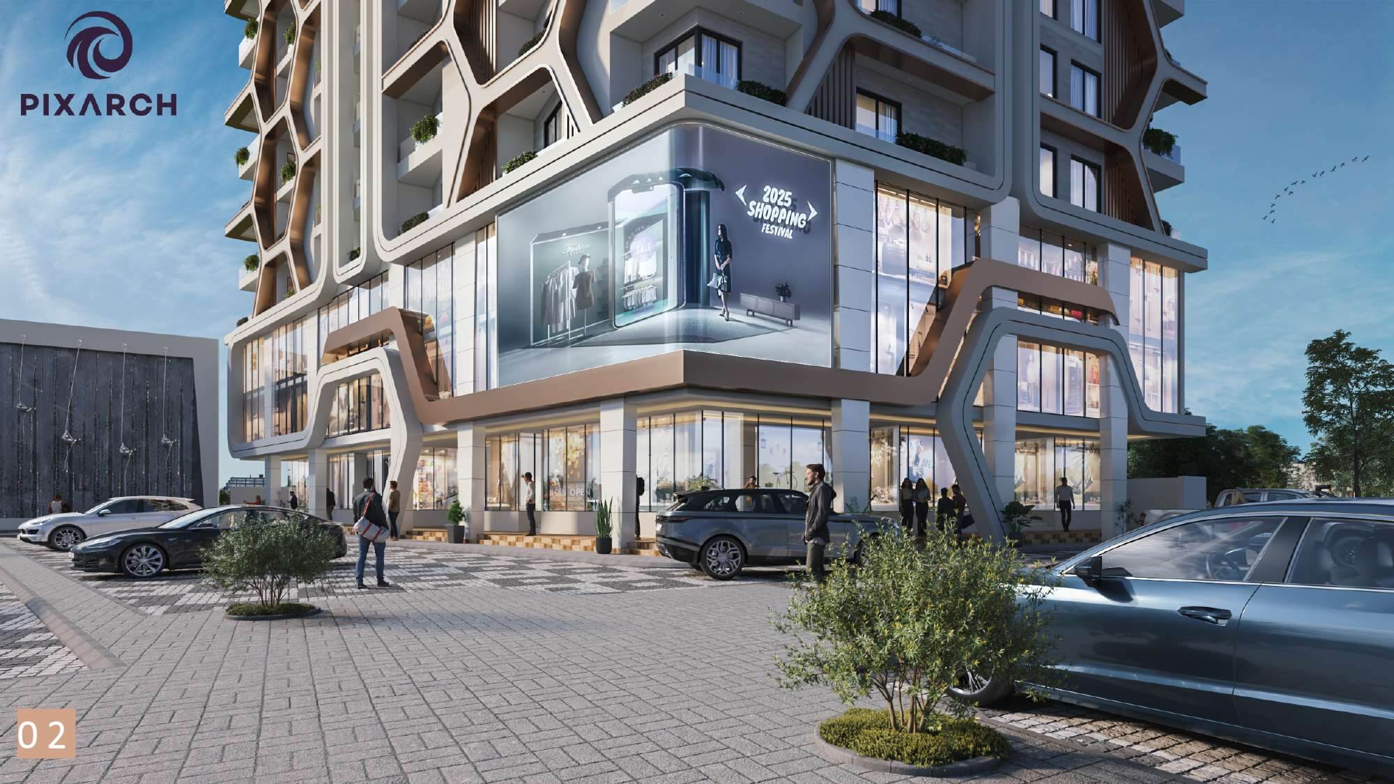The Skyline Mall & Residences
