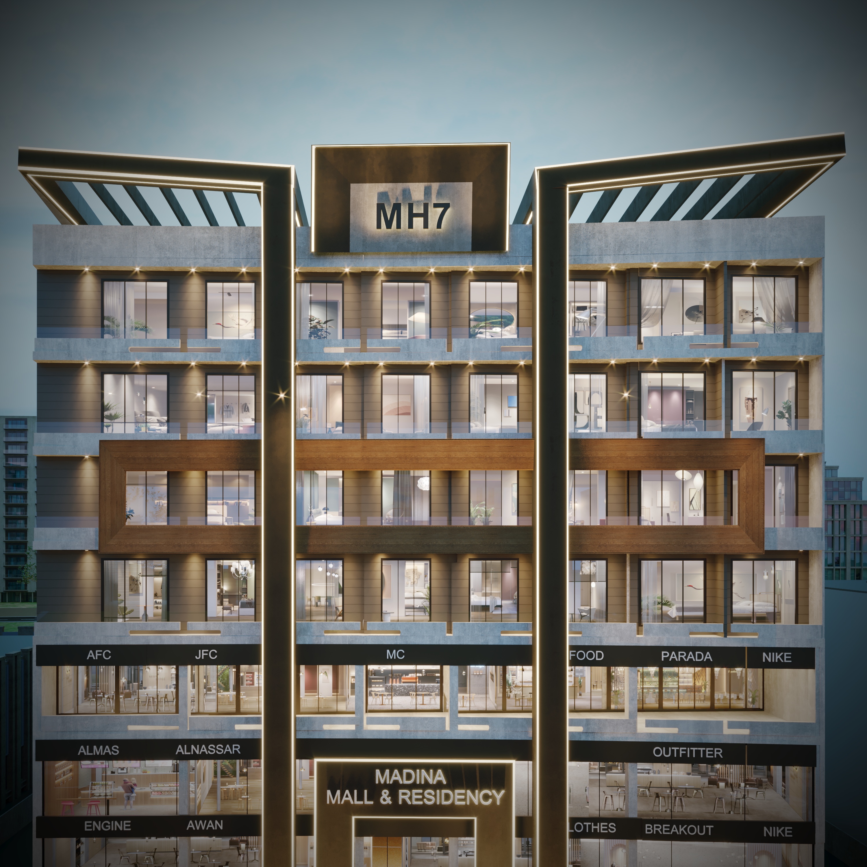 Madina Mall & Residency