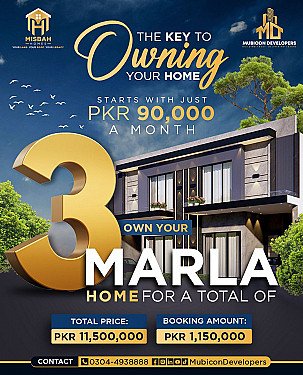 Misbah Homes, Your Dream Address in New Lahore City