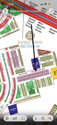 8 Marla Plot for sale in Sector H - Ghalib Block, Bahria Town, Lahore - (ID-15787)