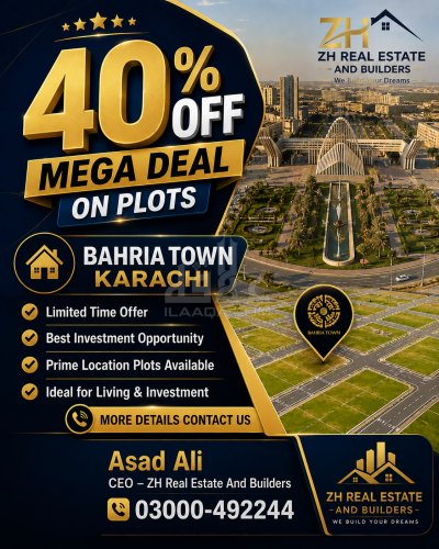 272 Sq. Yards Plot for sale in Precinct 21, Bahria Town, Karachi - (ID-15835)
