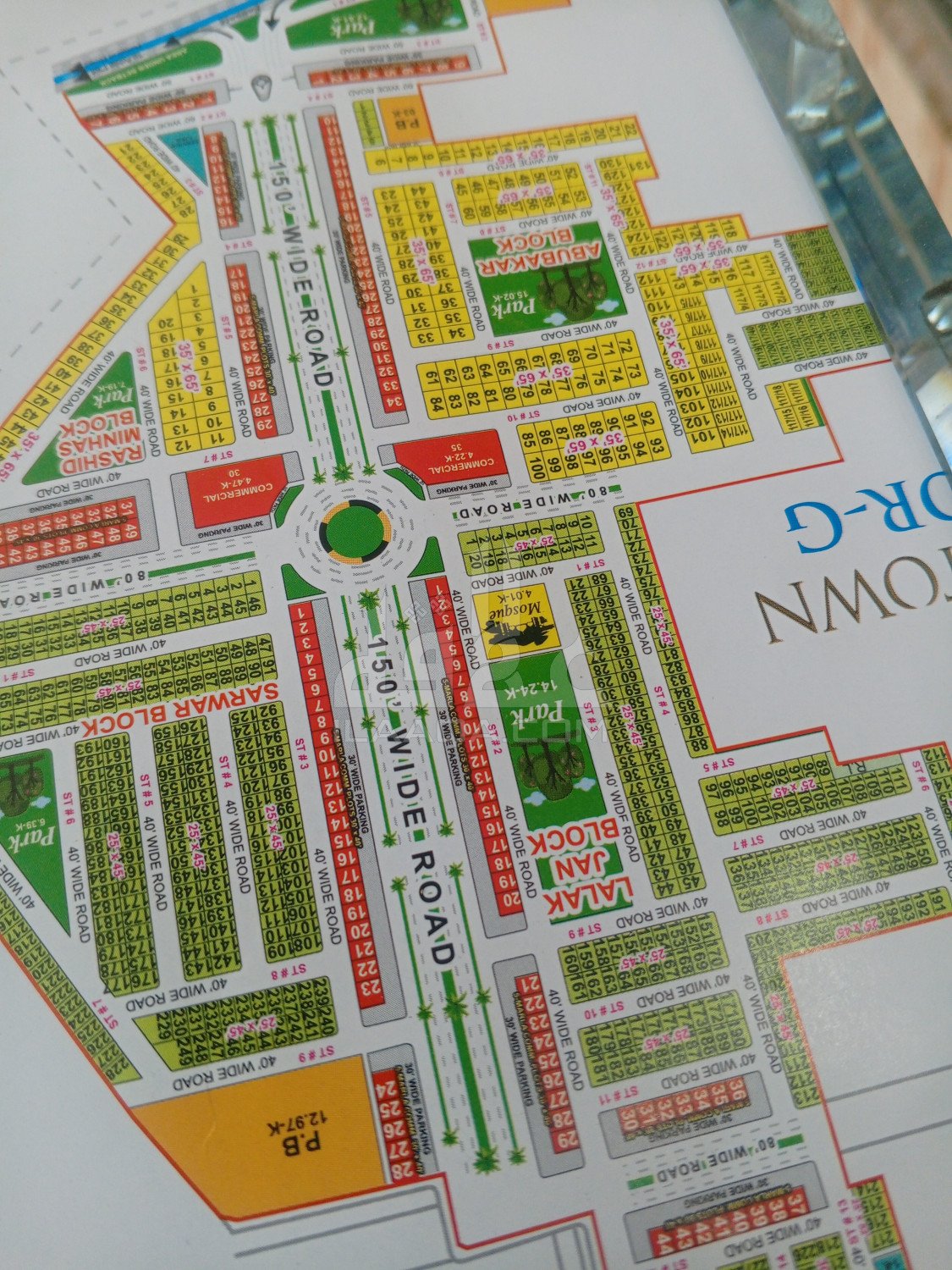 5.33 Marla Plot for sale in Sector G - Sarwar Block, Bahria Town, Lahore - (ID-15840)