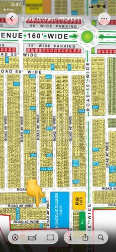 10 Marla Plot for sale in Phase 4 - G6 Block, Bahria Orchard, Lahore - (ID-15844)