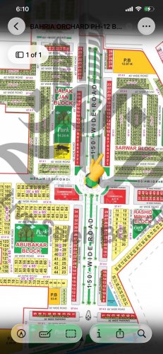 5 Marla Plot for sale in Sector G - Sarwar Block, Bahria Town, Lahore - (ID-15845)