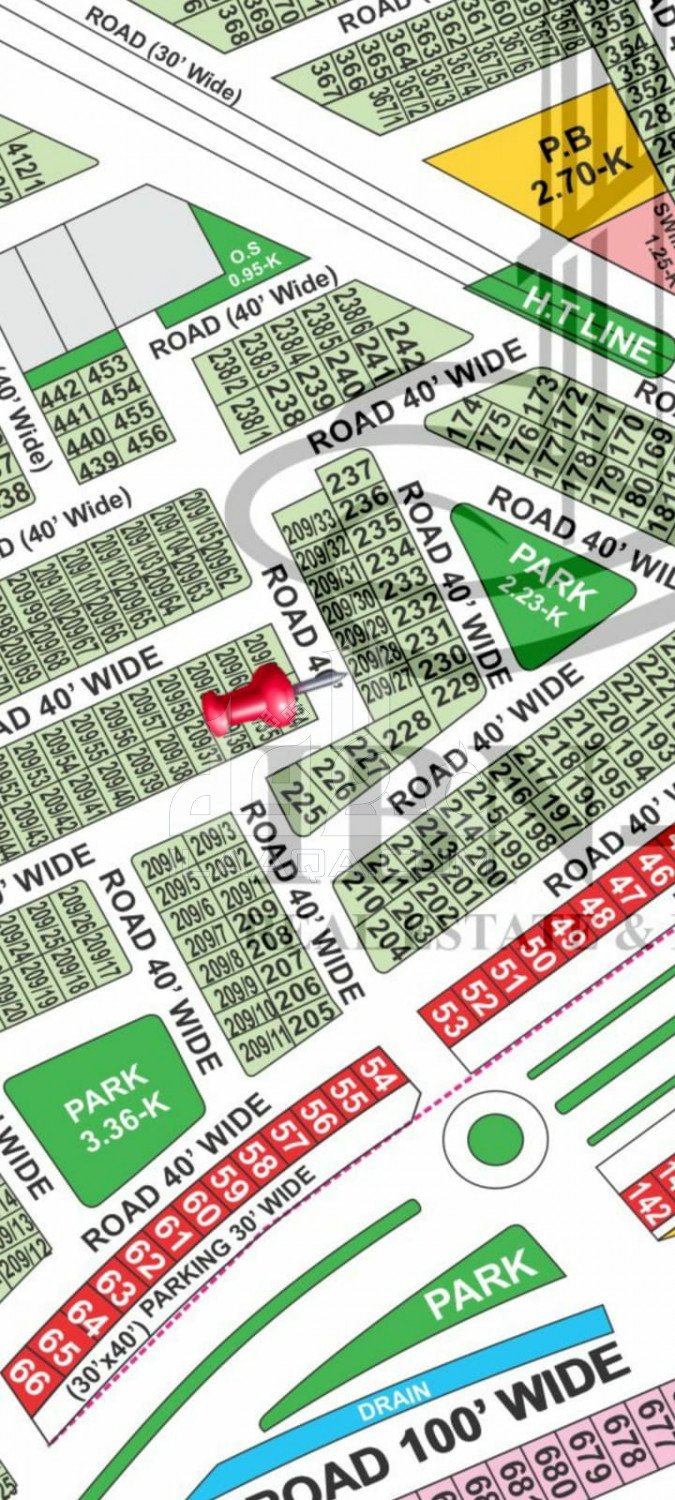7 Marla Plot for sale in Phase 2 - K Block, Bahria Orchard, Lahore - (ID-15850)