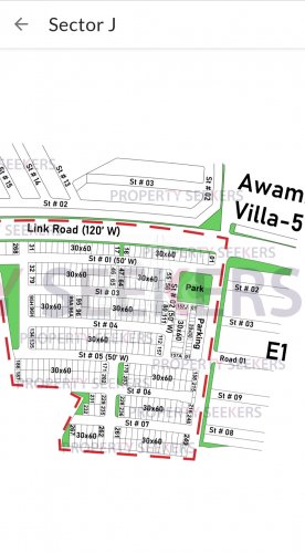 8 Marla Plot for sale in Sector J, Bahria Town Phase 8, Rawalpindi - (ID-15857)