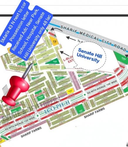 5 Marla Plot for sale in Sector H - Hali Block, Bahria Town, Lahore - (ID-15871)