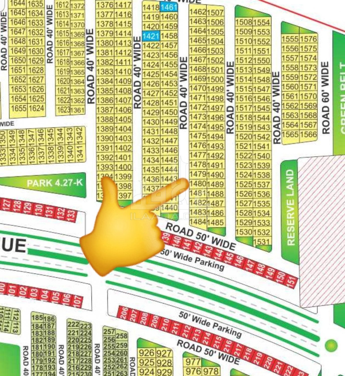 10 Marla Plot for sale in Phase 4 - G5 Block, Bahria Orchard, Lahore - (ID-15876)