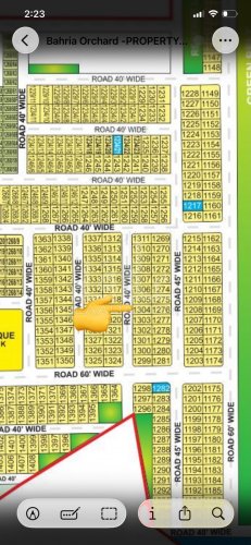 10 Marla Plot for sale in Phase 4 - G6 Block, Bahria Orchard, Lahore - (ID-15881)