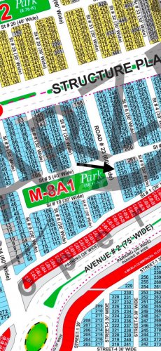 7 Marla Plot for sale in Sector M8 - Block A1, Lake City, Lahore - (ID-15926)