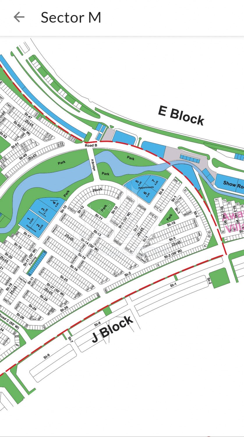 5 Marla Plot for sale in Sector M, Bahria Town Phase 8, Rawalpindi - (ID-15975)