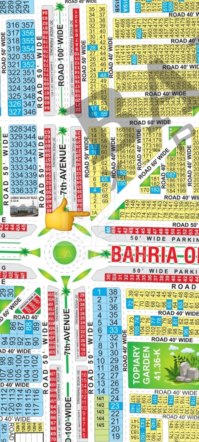 12 Marla Plot for sale in Phase 4 - G3 Block, Bahria Orchard, Lahore - (ID-15979)