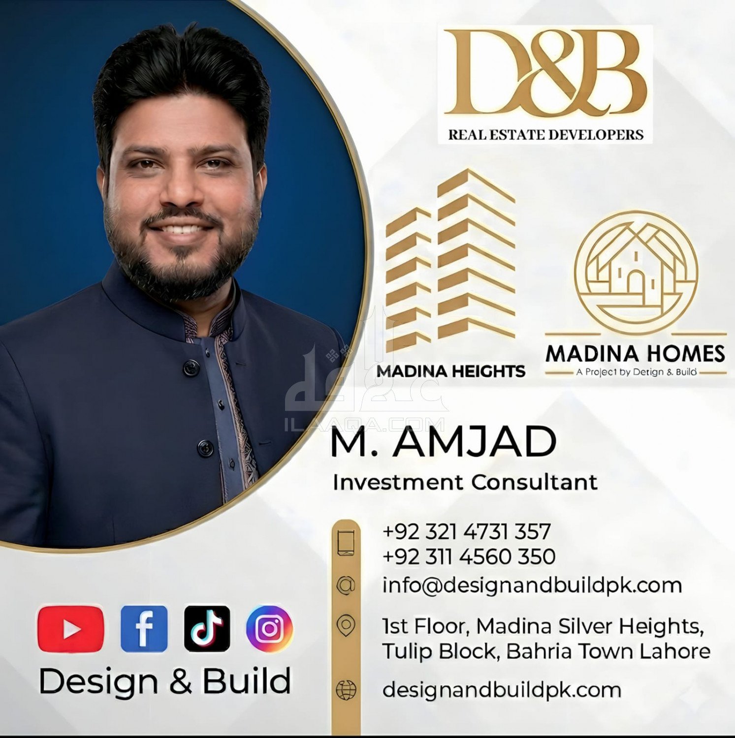 445 Sq. Feet Apartment for sale in Sector B - Umer Commercial, Bahria Town, Lahore - (ID-16030)