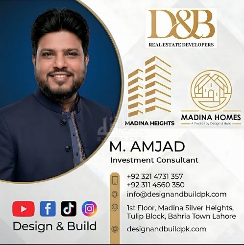 445 Sq. Feet Apartment for sale in Sector B - Umer Commercial, Bahria Town, Lahore - (ID-16030)