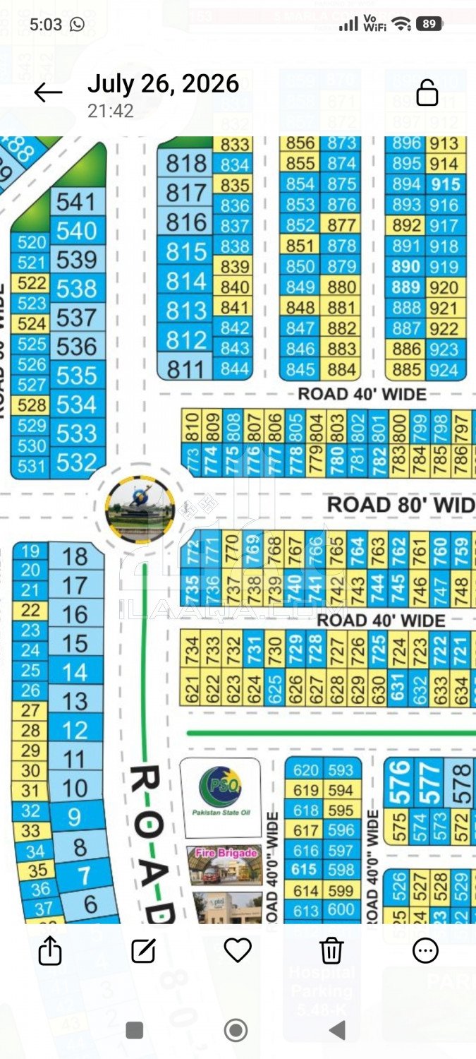10 Marla Plot for sale in Phase 1 - Central District, Bahria Orchard, Lahore - (ID-16036)