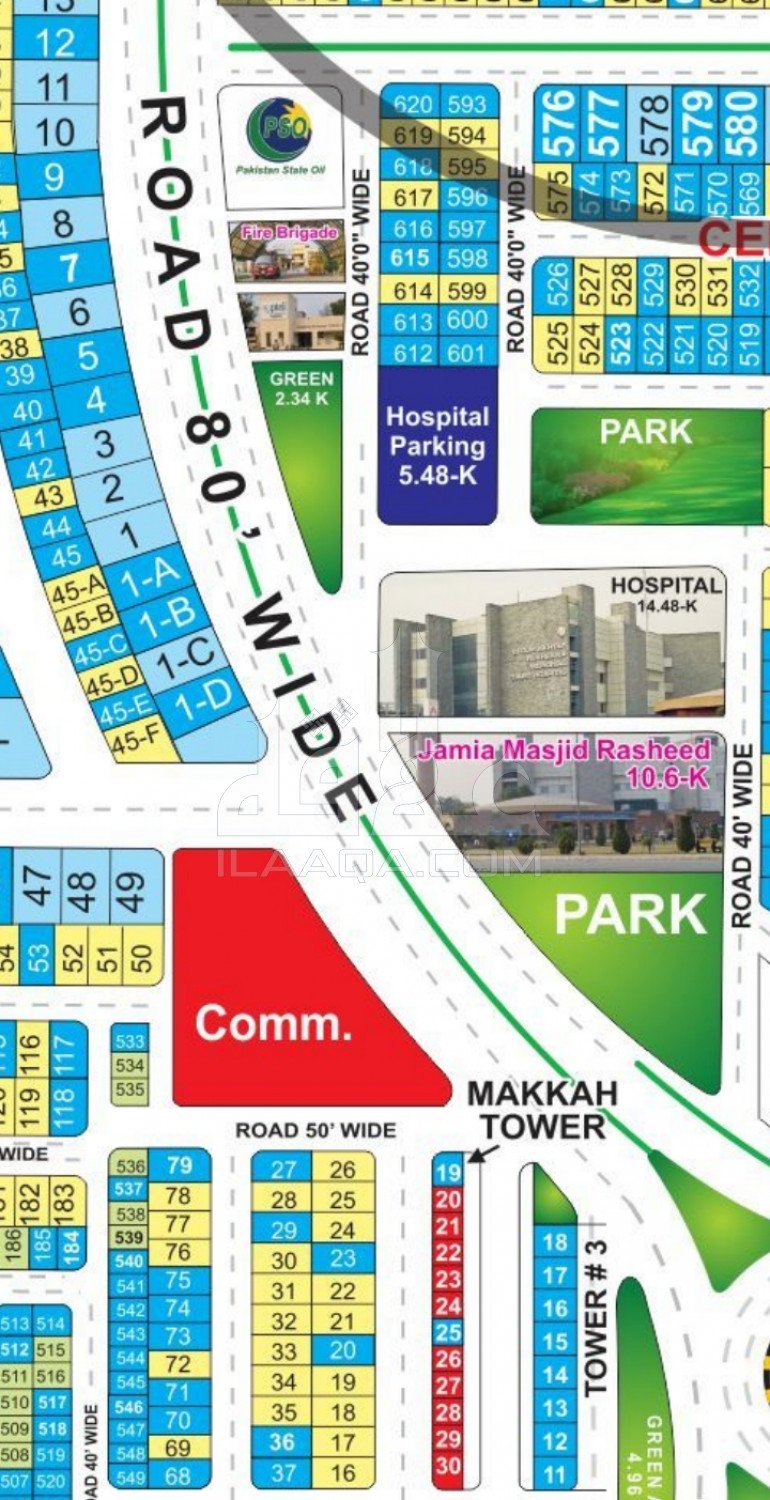 1 Kanal Plot for sale in Phase 1 - Eastern District, Bahria Orchard, Lahore - (ID-16054)