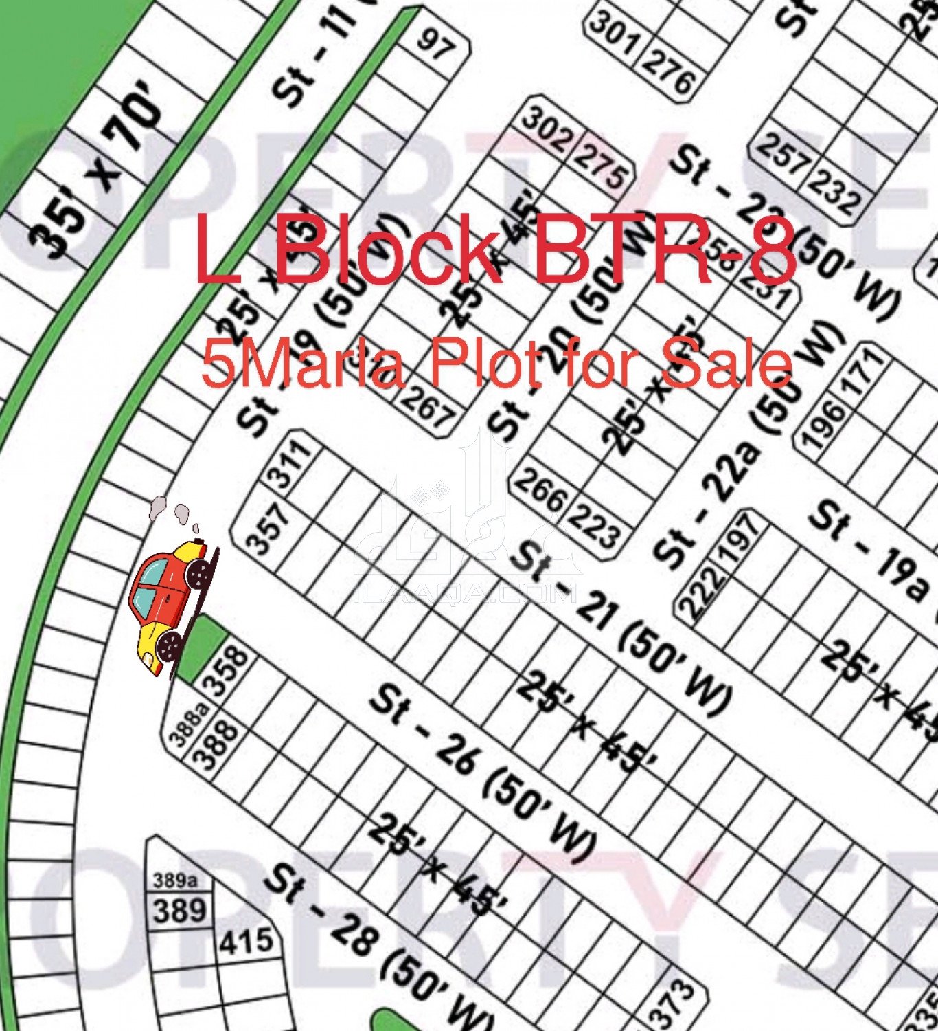 5 Marla Plot for sale in Sector L, Bahria Town Phase 8, Rawalpindi - (ID-15721)