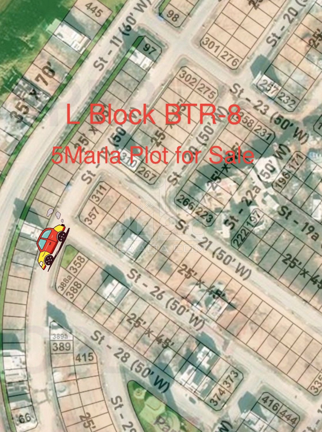 5 Marla Plot for sale in Sector L, Bahria Town Phase 8, Rawalpindi - (ID-15721)
