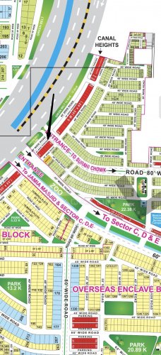 8 Marla Plot for sale in Sector D - DD Commercial, Bahria Town, Lahore - (ID-16114)
