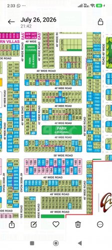 5 Marla Plot for sale in Phase 1 - Eastern District Ext. II, Bahria Orchard, Lahore - (ID-16121)