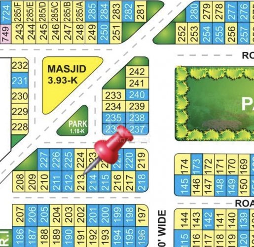10 Marla Plot for sale in Phase 1 - Southern District, Bahria Orchard, Lahore - (ID-16186)