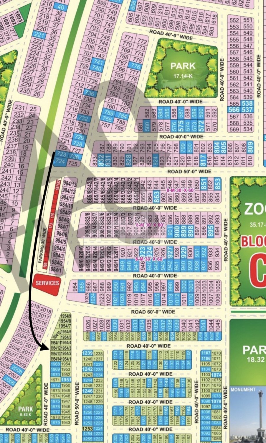 5 Marla Plot for sale in Phase 2 - C Block, Bahria Orchard, Lahore - (ID-16188)