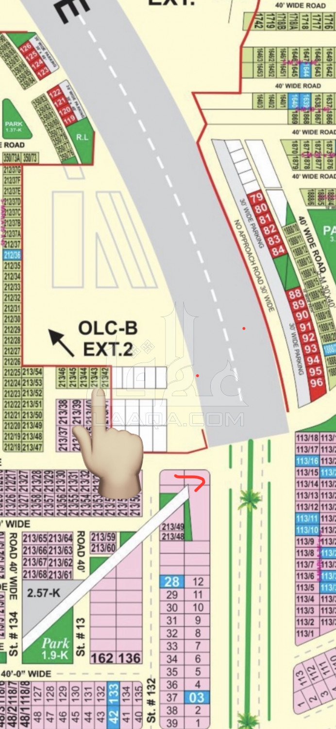 5 Marla Plot for sale in OLC-B Block, Bahria Orchard, Lahore - (ID-16214)