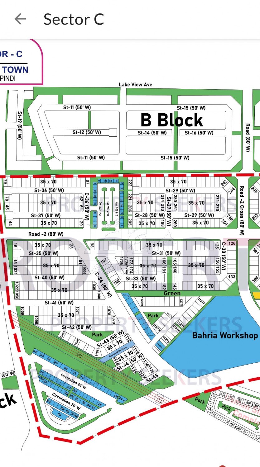 10 Marla Plot for sale in Sector C, Bahria Town Phase 8, Rawalpindi - (ID-16220)