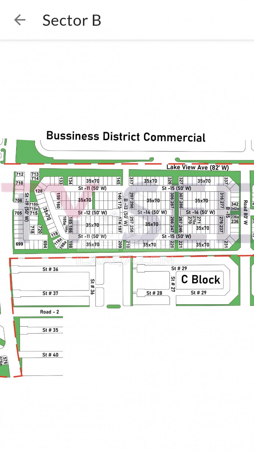 15 Marla Plot for sale in Sector B, Bahria Town Phase 8, Rawalpindi - (ID-16221)