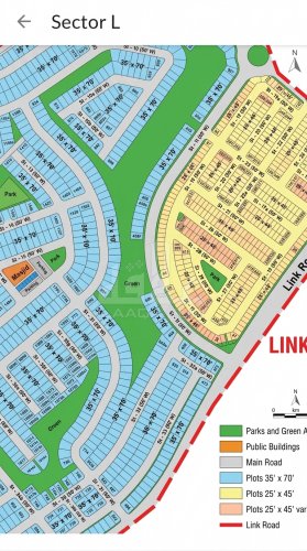 10 Marla Plot for sale in Sector L, Bahria Town Phase 8, Rawalpindi - (ID-16235)