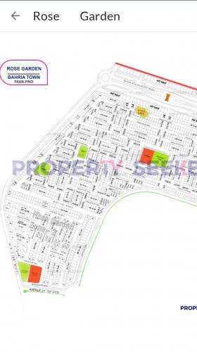 7 Marla Plot for sale in Rose Garden Zone 1, Bahria Town Phase 8, Rawalpindi - (ID-16238)