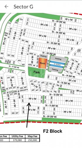10 Marla Plot for sale in Sector G, Bahria Town Phase 8, Rawalpindi - (ID-16241)