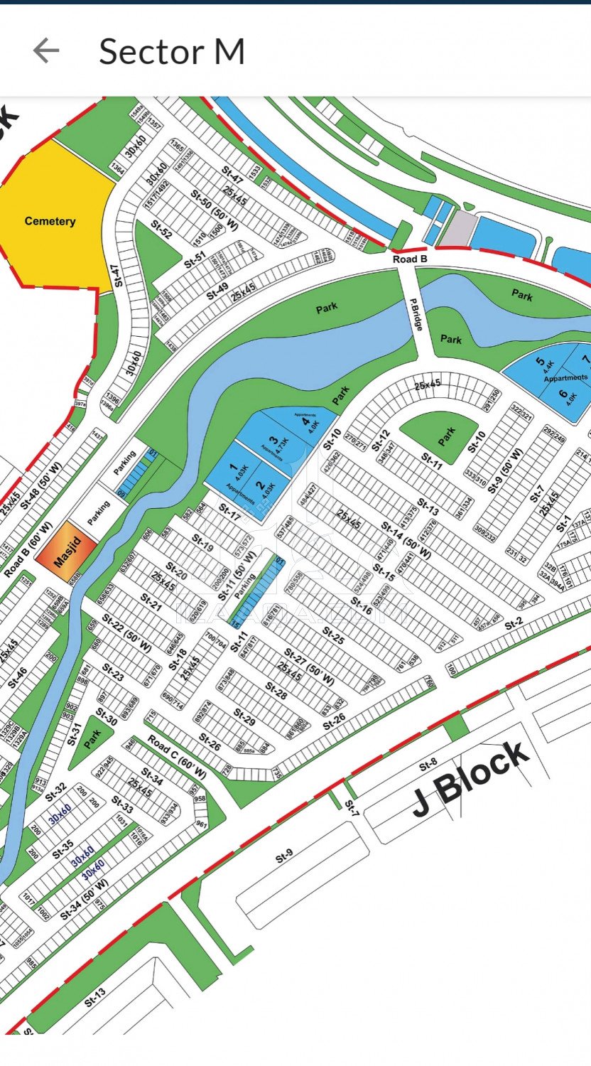 5 Marla Plot for sale in Sector M, Bahria Town Phase 8, Rawalpindi - (ID-16244)