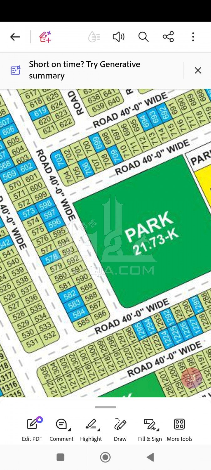 5 Marla Plot for sale in OLC-A Block, Bahria Orchard, Lahore - (ID-16278)