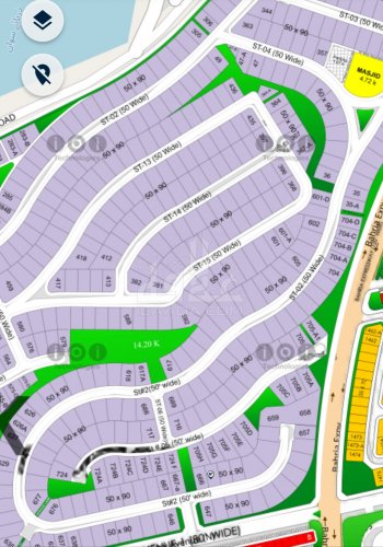 23 Marla Plot for sale in Sector A, Bahria Town Phase 8, Rawalpindi - (ID-16286)