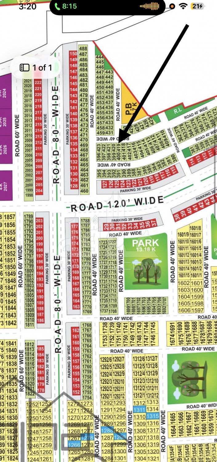 5 Marla Plot for sale in Phase 4 - G7 Block, Bahria Orchard, Lahore - (ID-16355)