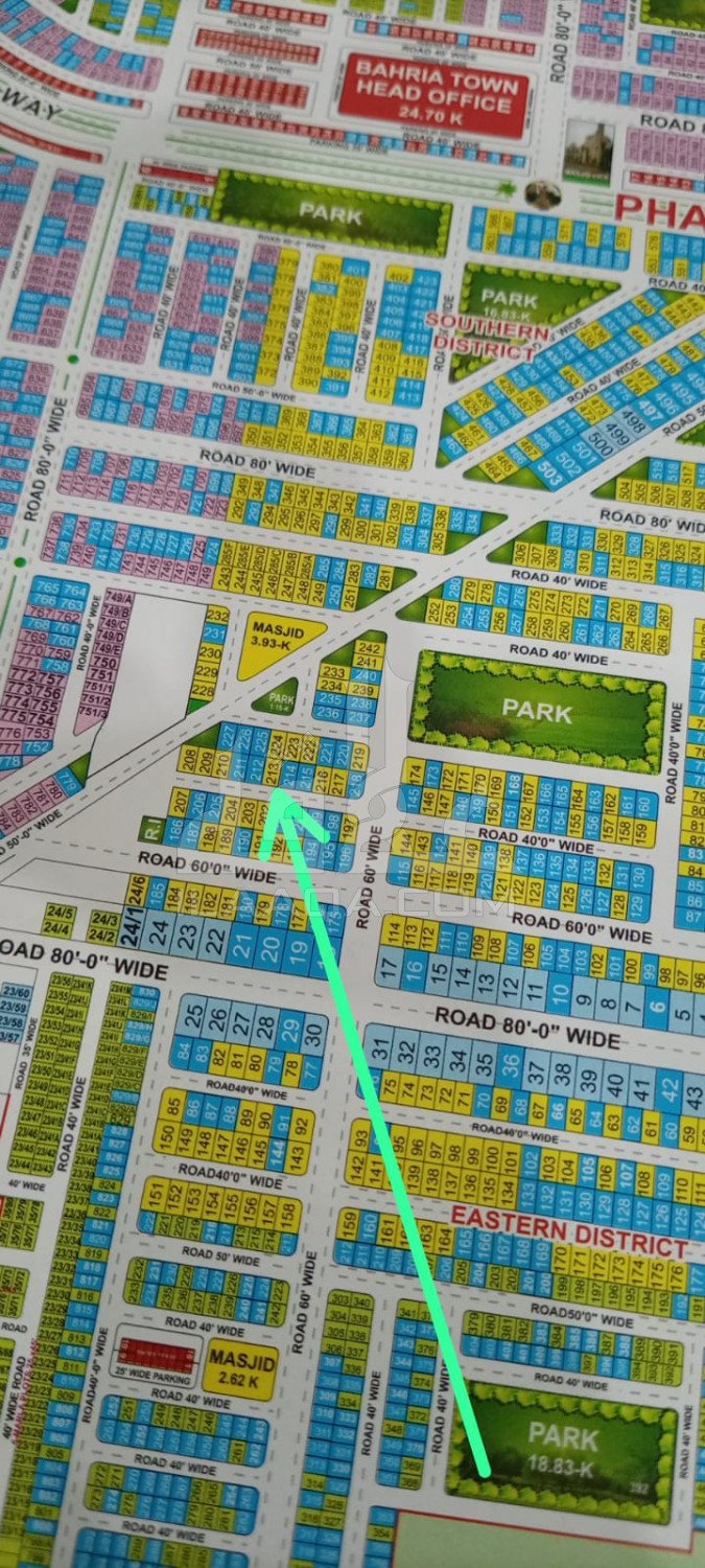 10 Marla Plot for sale in Phase 1 - Southern District, Bahria Orchard, Lahore - (ID-16386)