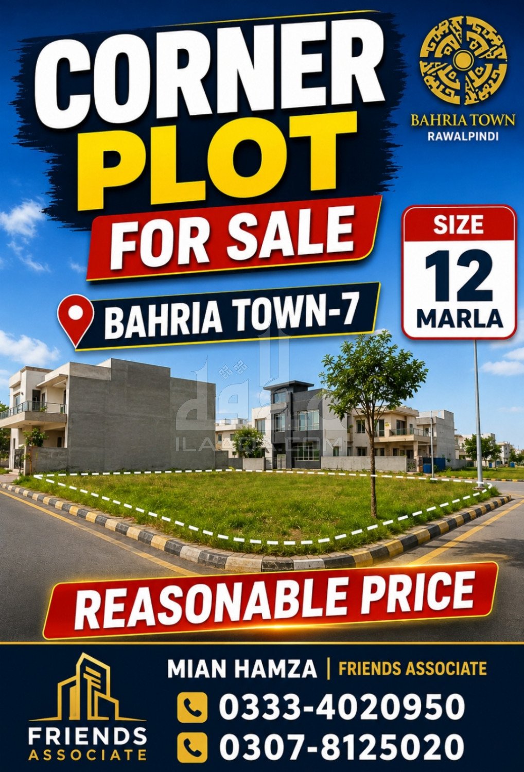 10 Marla Plot for sale in Phase 7, Bahria Town Phase 1-7, Rawalpindi - (ID-16388)