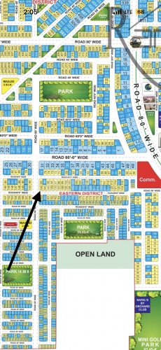 11 Marla Plot for sale in Phase 1 - Eastern District, Bahria Orchard, Lahore - (ID-16417)