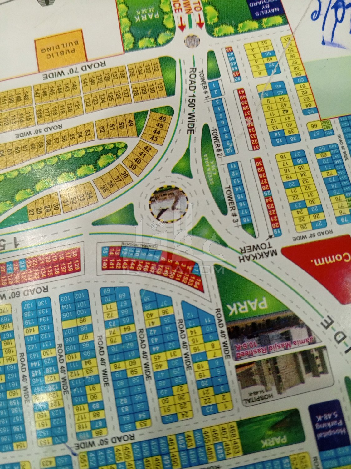 5 Marla Plot for sale in Phase 1 - Central Commercial, Bahria Orchard, Lahore - (ID-16425)