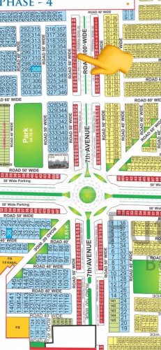 5 Marla Plot for sale in Phase 4 - G1 Commercial, Bahria Orchard, Lahore - (ID-16451)