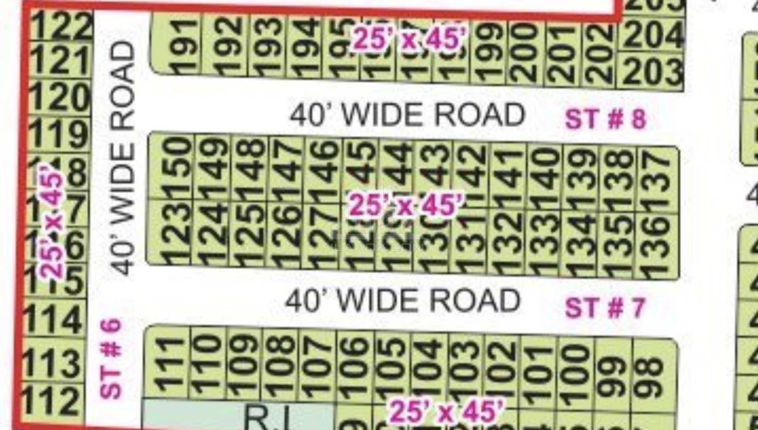 5 Marla Plot for sale in Sector G - Lalak Jan Block, Bahria Town, Lahore - (ID-16552)