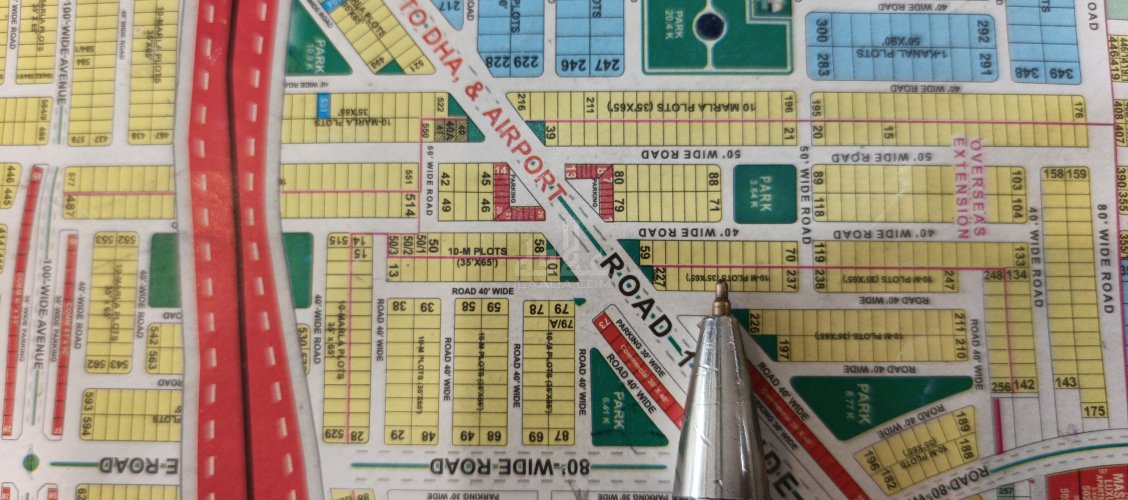 10 Marla Plot for sale in Overseas C, Bahria Town, Lahore - (ID-16559)