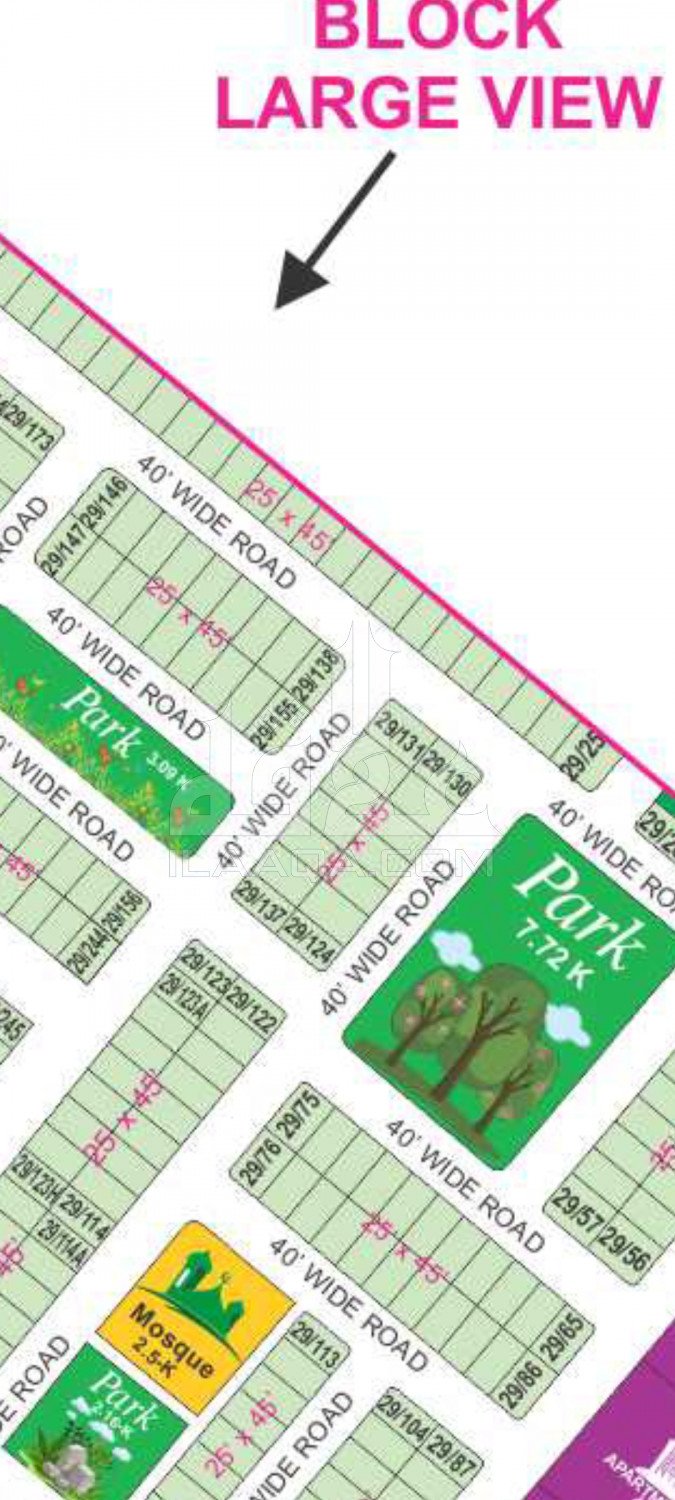 5 Marla Plot for sale in Sector F - Tipu Sultan Ext., Bahria Town, Lahore - (ID-16576)