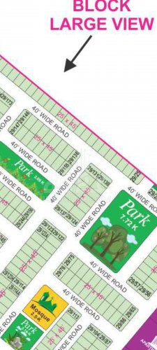 5 Marla Plot for sale in Sector F - Tipu Sultan Ext., Bahria Town, Lahore - (ID-16576)