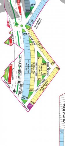 23 Marla Plot for sale in Sector F - Tipu Sultan Block, Bahria Town, Lahore - (ID-16592)