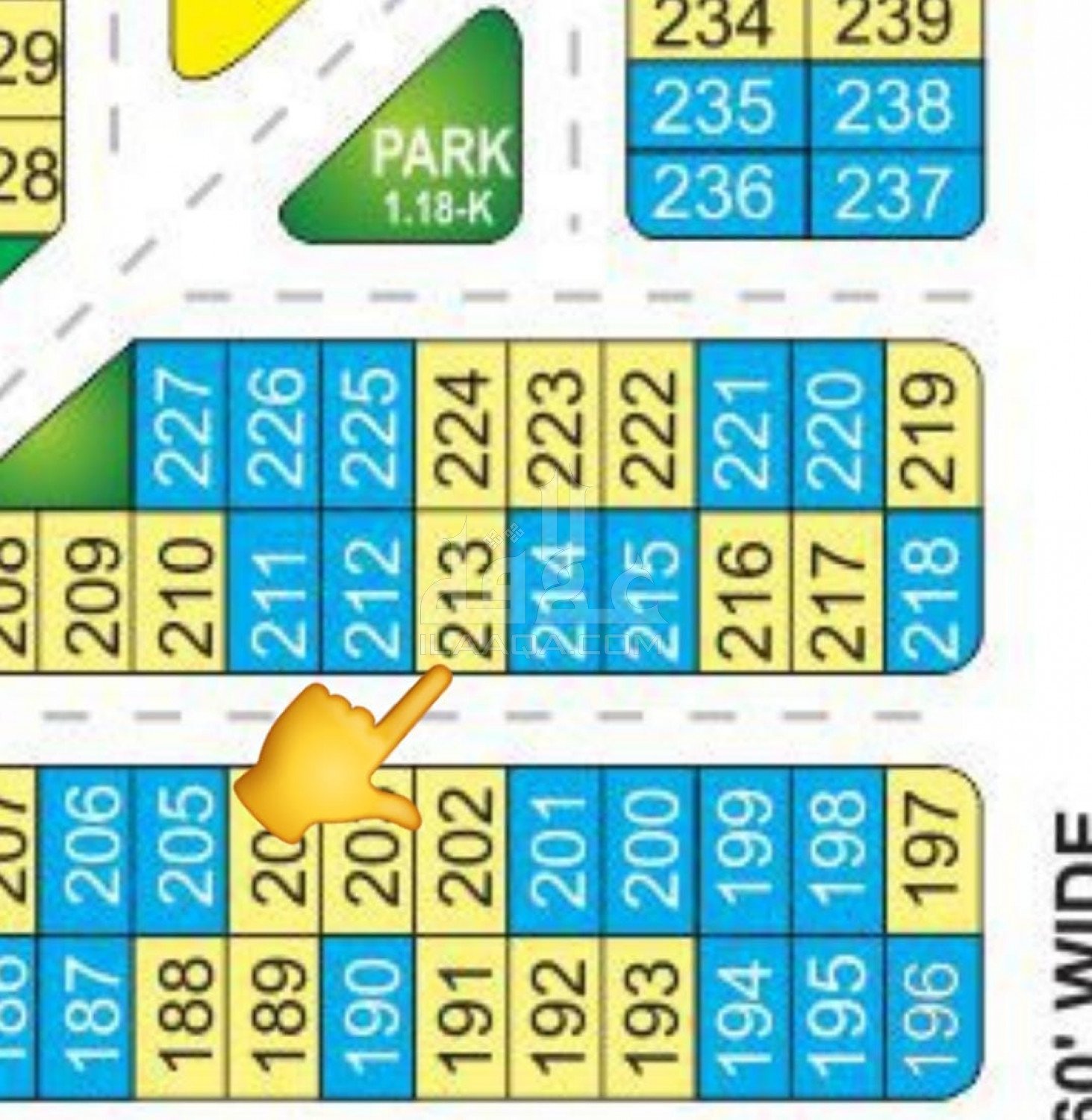 10 Marla Plot for sale in Phase 1 - Southern District, Bahria Orchard, Lahore - (ID-16602)