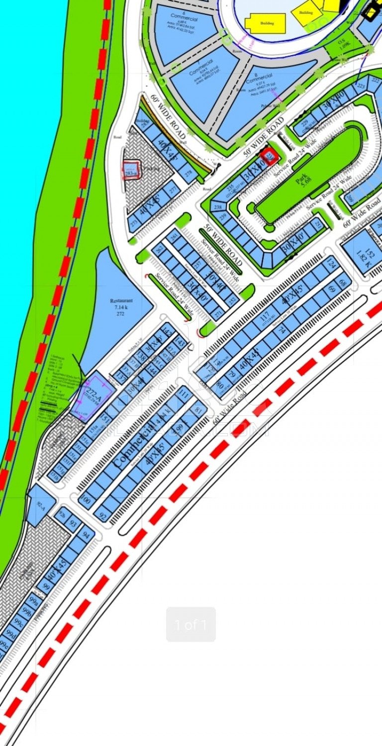 8 Marla Plot for sale in Spring South Commercial, Bahria Town Phase 1-7, Rawalpindi - (ID-16627)