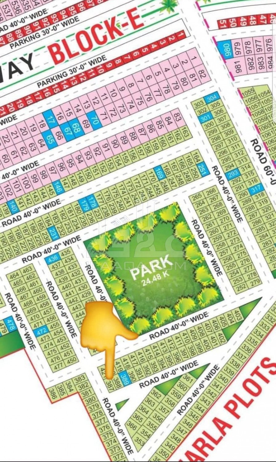 5 Marla Plot for sale in Phase 2 - E Block, Bahria Orchard, Lahore - (ID-16662)