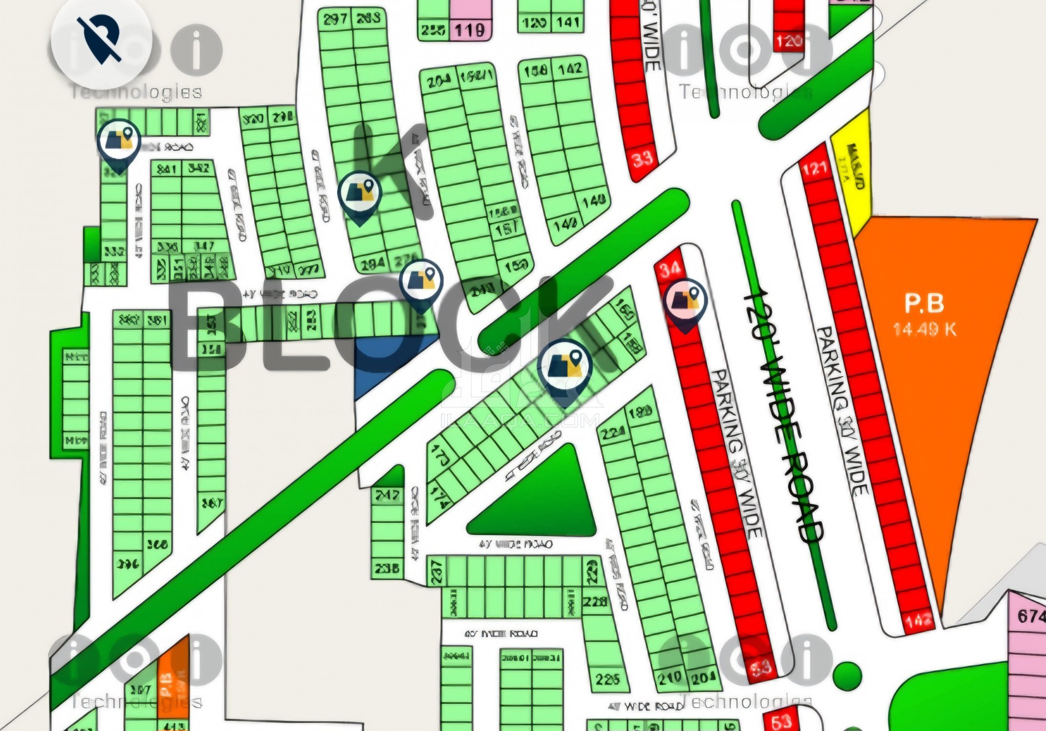 5 Marla Plot for sale in Phase 2 - K Block Commercial, Bahria Orchard, Lahore - (ID-16708)